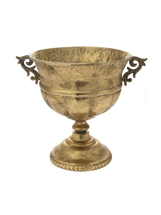 Gold Metal Cup 38x49x43cm