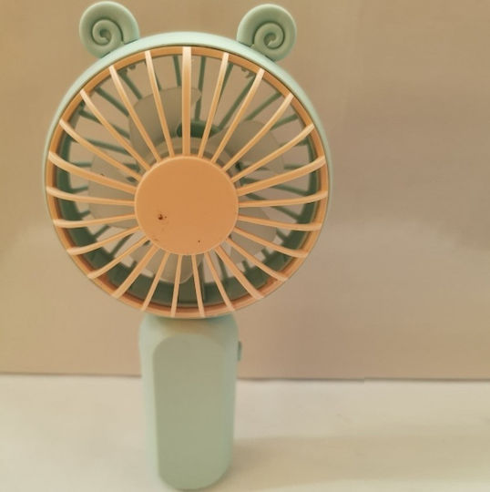 Wiederaufladbarer Mini-Bärenventilator Mint Orange Oem