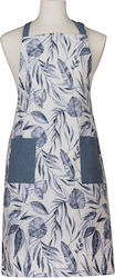 Ladelle Apron Blue 78x68cm