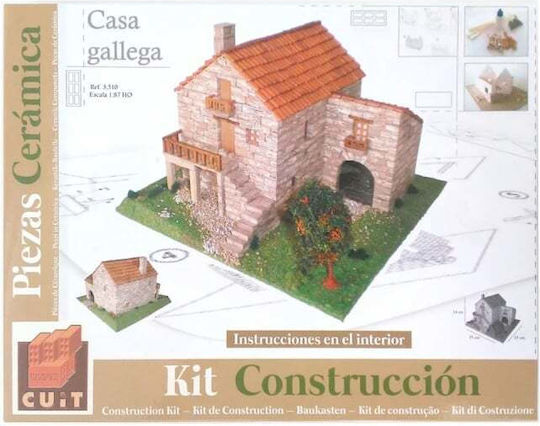 Block Cuit Παιχνίδι Κατασκευών Κεραμικό 3d Ceramic Model Kit