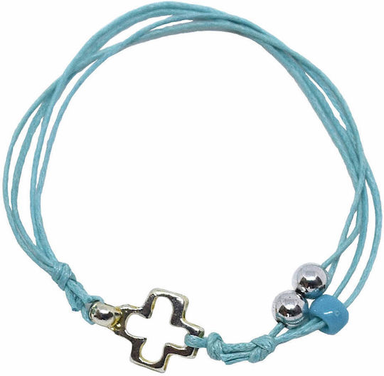Nst Nastasia Christening Charm Bracelet Light Blue 50pcs