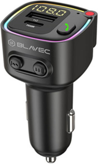 Blavec FM Transmitter Αυτοκινήτου mit Bluetooth / USB