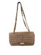 Damen Flap Tasche Beige