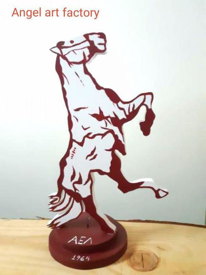 Tischdekoration Holzfigur "Pferd Ael"