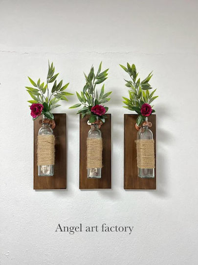 Decorative Wooden Wall-Mounted "Bottle"