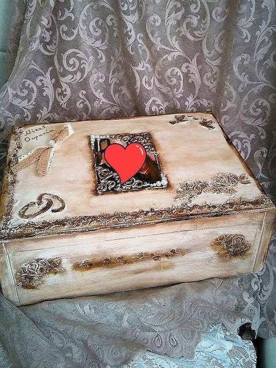 Wooden Embossed Box "Printed Photo"