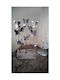 Wooden Base "Metal Butterflies"