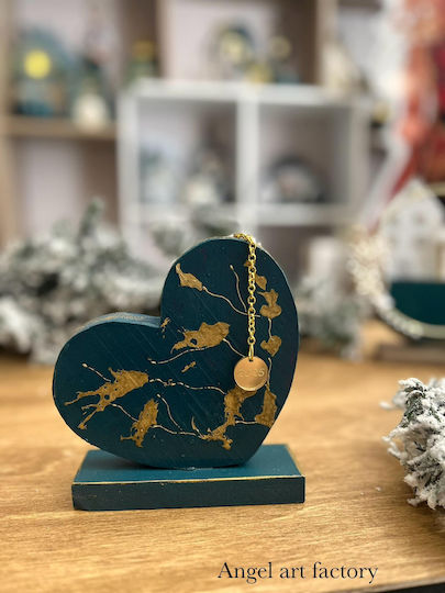 Decorative "green Traditional" Heart Base