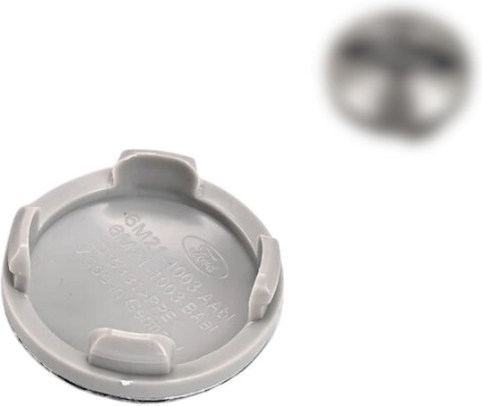 Zero-Wheel Capace Centru Roată Ford cu Diametru Interior 54mm Argint 1buc