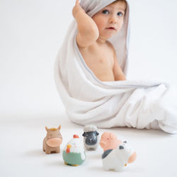 Saro Funny Farm Baby Badespielzeug 5 Stück