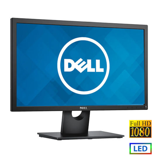 Dell E2216H Без Стойка Реновиран Grade A TFT-LCD Монитор 20.1" FHD 1920x1080