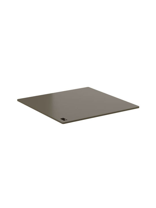 Decorative Tray Square Matt Light Bronze Pam & Co W30 X D30 X H1 Cm 3030-963