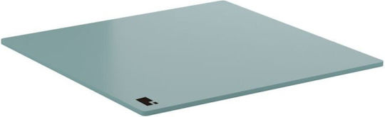 Διακοσμητικός Δίσκος Square Matt Turquoise Pam & Co W30 X D30 X H1 Cm 3030-913