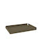 Ortho Matt Light Bronze Decorative Tray Pam & Co W30 X D20 X H3 Cm 33020-963