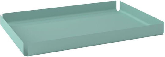 Διακοσμητικός Δίσκος Ortho Matt Turquoise Pam & Co W30 X D20 X H3 Cm 33020-913