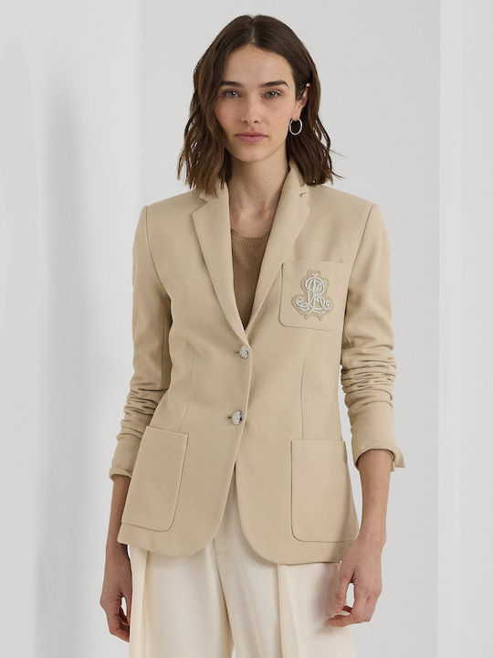 Ralph Lauren Women's Blazer Beige
