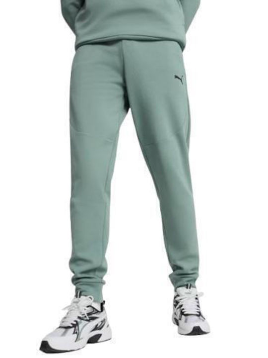 PUMA Pumatech Sweatpants with Elastic Green