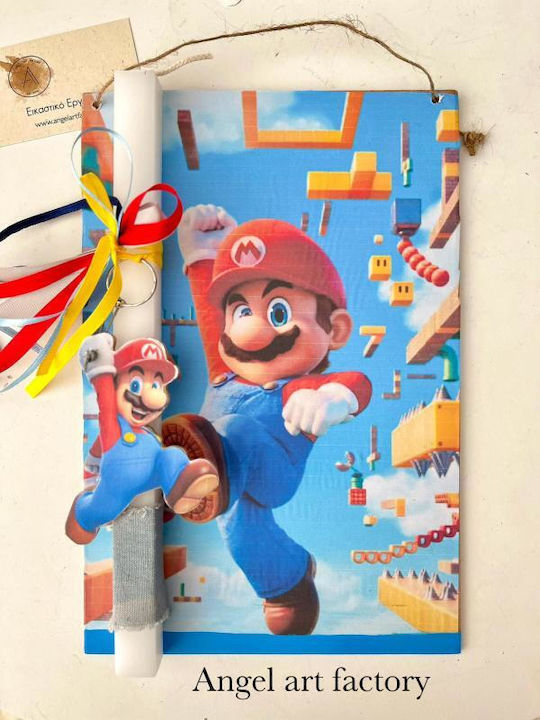 Super Mario Frame Candle Super Mario Frame Candle