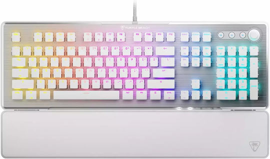 Turtle Beach Vulcan II Gaming Keyboard with RGB lighting (English US) White