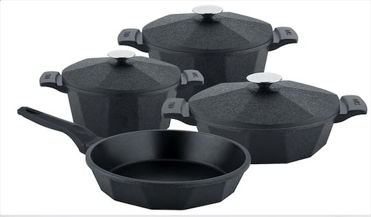 OMS Collection Gusseisen Kochgeschirr-Set 7 Teile