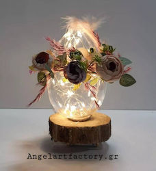 Φωτεινό Αυγό Plexιglass Flower