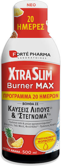 Forte Pharma Xtra Slim Burner Max 40mg mit Geschmack Ananas 500ml