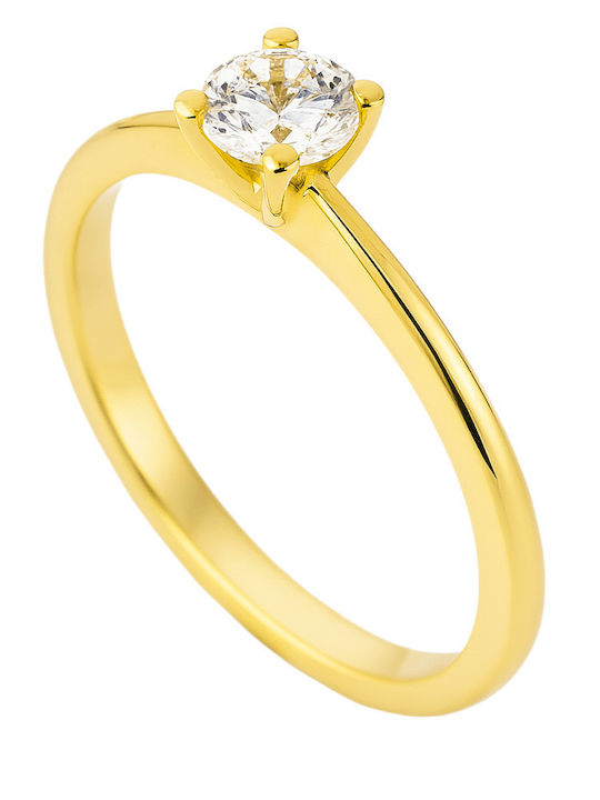 FenixJewelry Единичен камък от Злато 14K