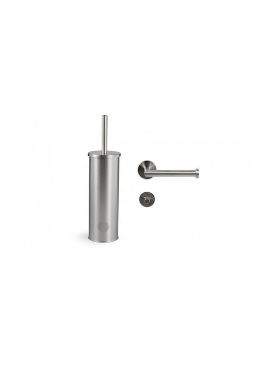 Set de baie de lux 3 piese argintiu 8720604882865 Lifa-bathing