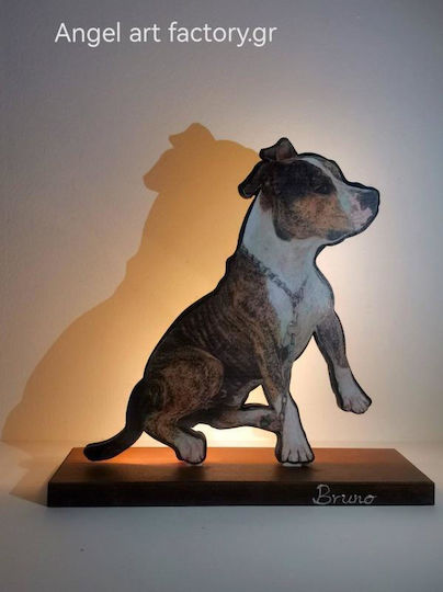 Pitbull Lamp Base