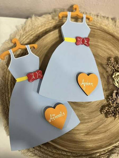 Decorațiune de Perete Rochie cu Nume de Dorință