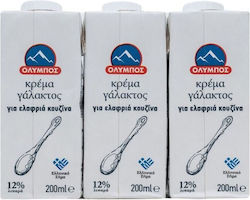 Όλυμπος Κρέμα Γάλακτος 12% 3x200ml