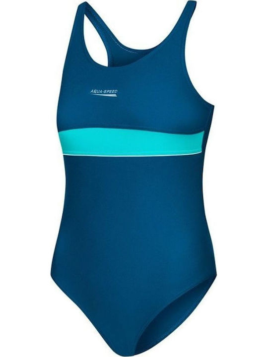 Aquaspeed Kids Swimwear One-Piece Aqua