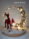 Christmas Lighted Decorative Wreath