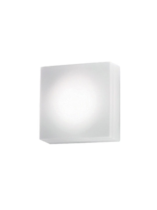 Zafferano Deckenleuchte 25cm Weiß mit Integrierter LED