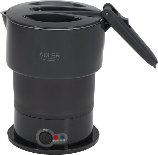 Adler Kettle 600ml 600W Dark Grey