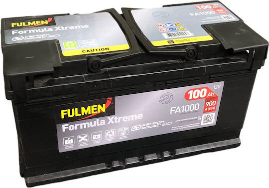 Fulmen Batterie Auto Formula XTR L5 FB1000 mit Kapazität 100Ah und CCA 900A