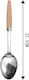 Tpster Sauce Spoon Metallic Brown