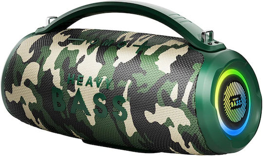 BASS-33 Ηχείο Bluetooth 40W με Ραδιόφωνο Army