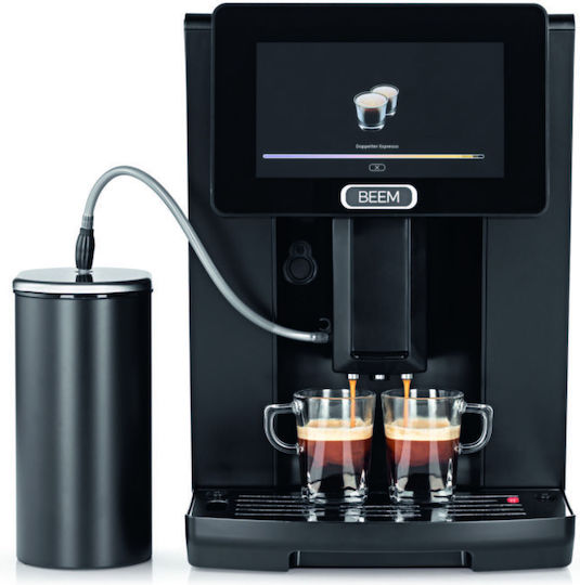 Beem Automat de Espresso 1450W Presiune 15bar pentru Cappuccino Neagră