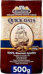 Millhouse Fulgi Ovăz Quick Oats Integral 500gr Millhouse Fulgi Ovăz Quick Oats Integral 500gr