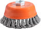 Finder 196597 Wire Brush Bell with Bristles 101.6mm