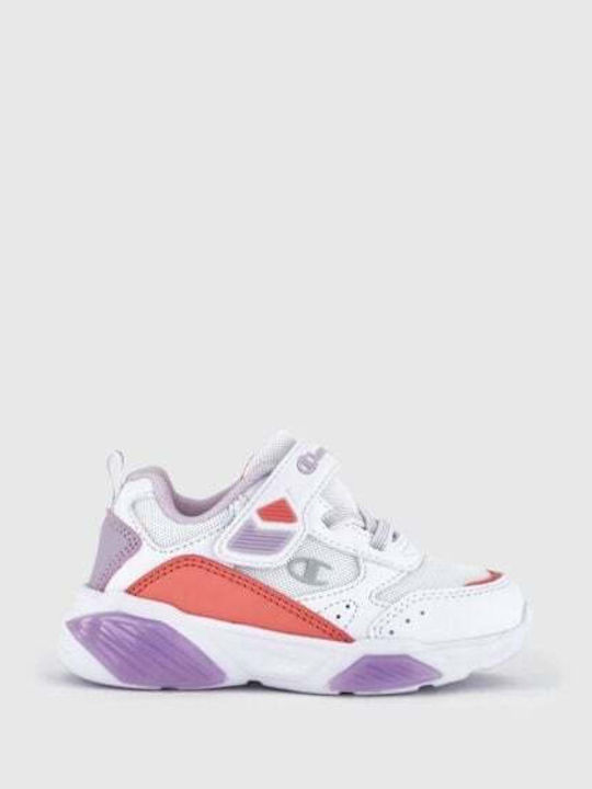Wave G Kids Sneakers with Scratch White