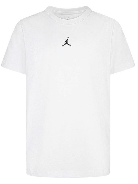 Jordan Kids' T-shirt Dri-Fit White Jordan Dri-F...