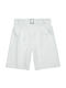 Kinder-Shorts/Bermudas Stoff Weiß