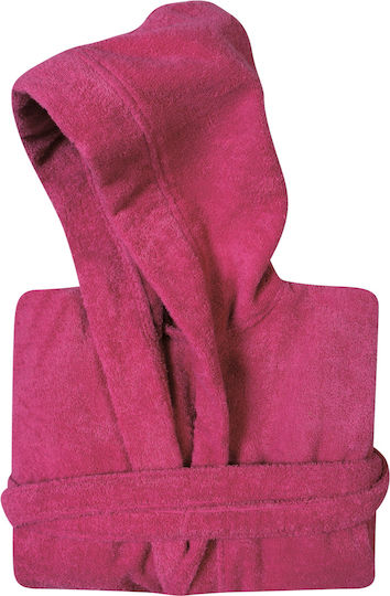 Das Home Halat de Baie pentru Copii Fuschia cu Glugă