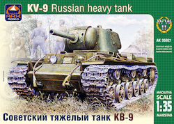 Ark Models Modeling Figure Kv-9 Russian Heavy Tank 1:35 Ak 35021 Ark Models Modeling Figure Kv-9 Russian Heavy Tank 1:35 Ak 35021