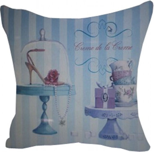 Etoile Perna Decorativă de Crăciun Pătrat Albastru 45x45buc