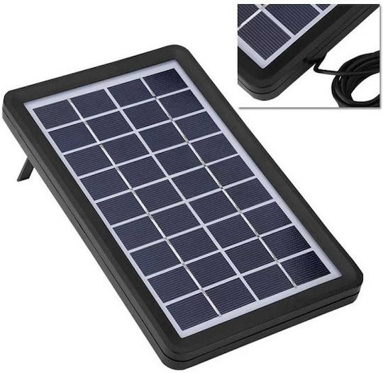 Gdsuper GD-100s Ηλιακό Panel Φορτιστής 15W με USB Output (Επαναφορτιζόμενων Μπαταριών / Μπαταριών Αυτοκινήτου / Φορητών Συσκευών) (81009YHU00BK)
