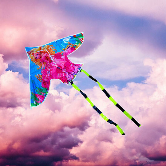 Triangular Kite Fabric with Tail & Twine 1pcs