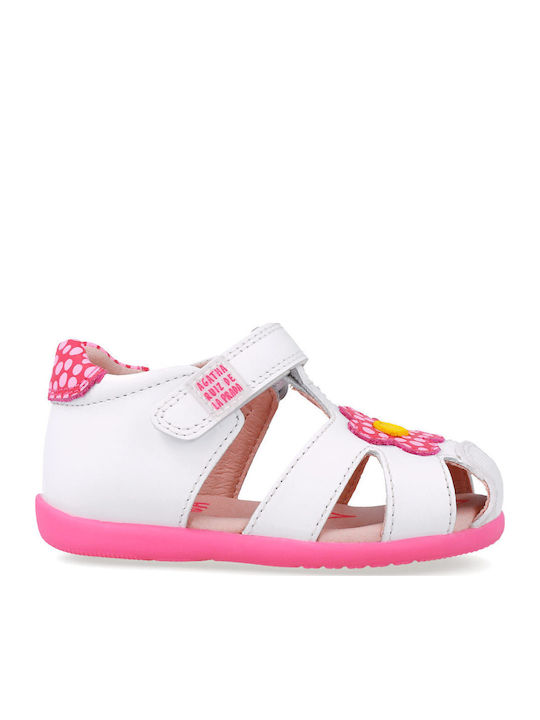 Agatha Ruiz De La Prada Παπουτσοπέδιλα Ανατομικά Λευκά